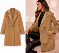 Dany luxe✨ Abrigo Largo Elegante para Mujer 🤎✨