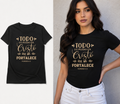 Dany luxe✨ Camiseta Cristiana “Todo lo Puedo en Cristo” ✨🙏