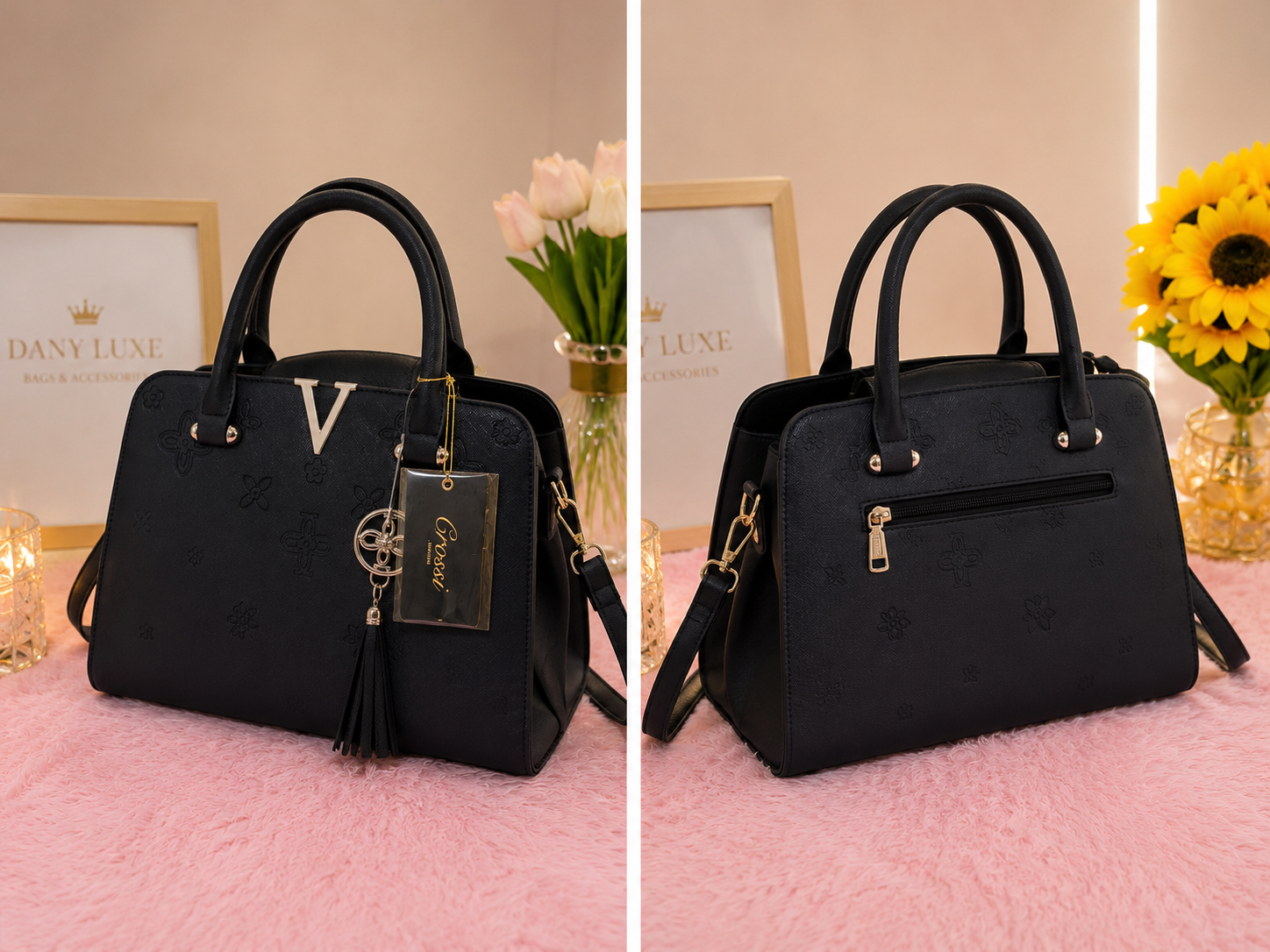 👜 DANY LUXE | Cartera Signature Navy Blue

✨ Elegancia clásica en un hermoso tono azul marino.